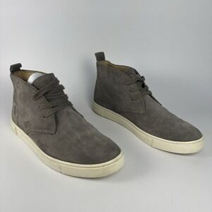 Frye Gemma Chukka Boots Womens 8 Gray Suede Lace Up Casual Sneakers